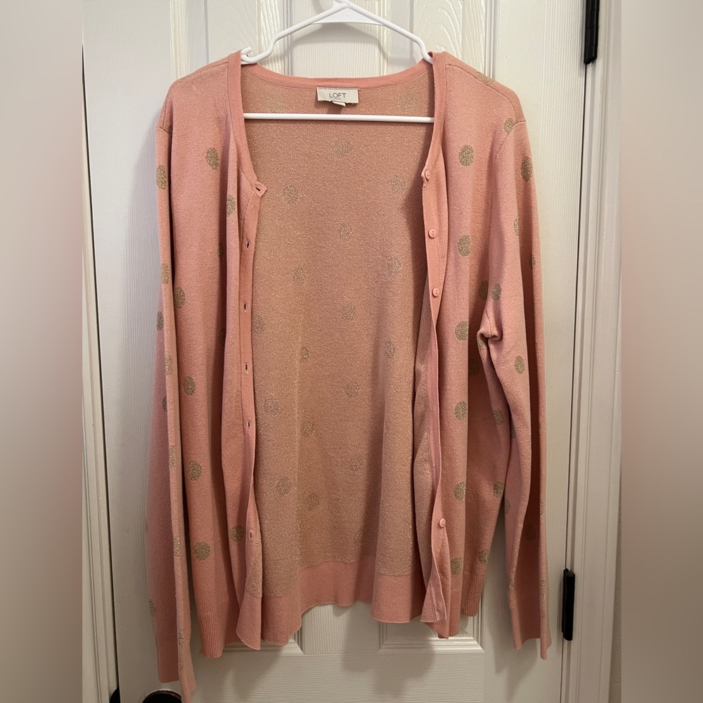 Loft Button sUp Cardigan
